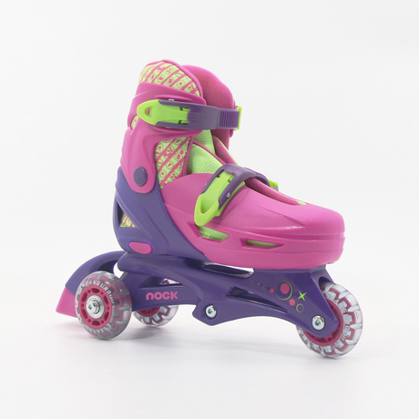 Nuevos patines para niños pequeños, convierte de tri-rueda a patines en línea