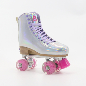 OEM New Láser Material Quad Disco Roller Skate