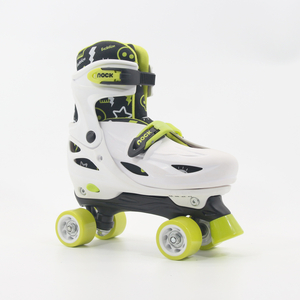 ODM Hardboot Skate Ajustable Quad Roller para principiantes