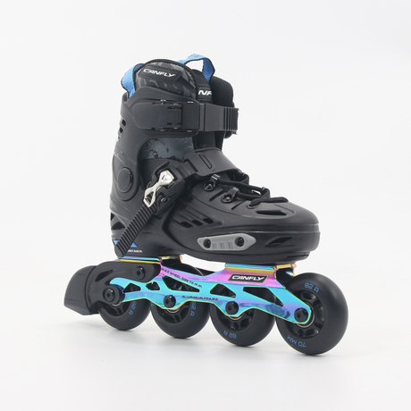 Skate Slalom Urbano de estilo libre ajustable con chasis CNC