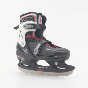 ODM Hardboot Skate de hielo ajustable con piel